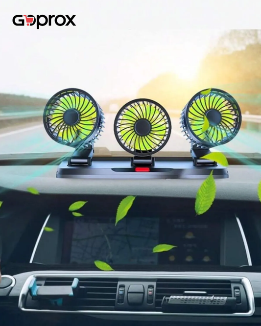 VENTILADOR TRIPLE PARA AUTO